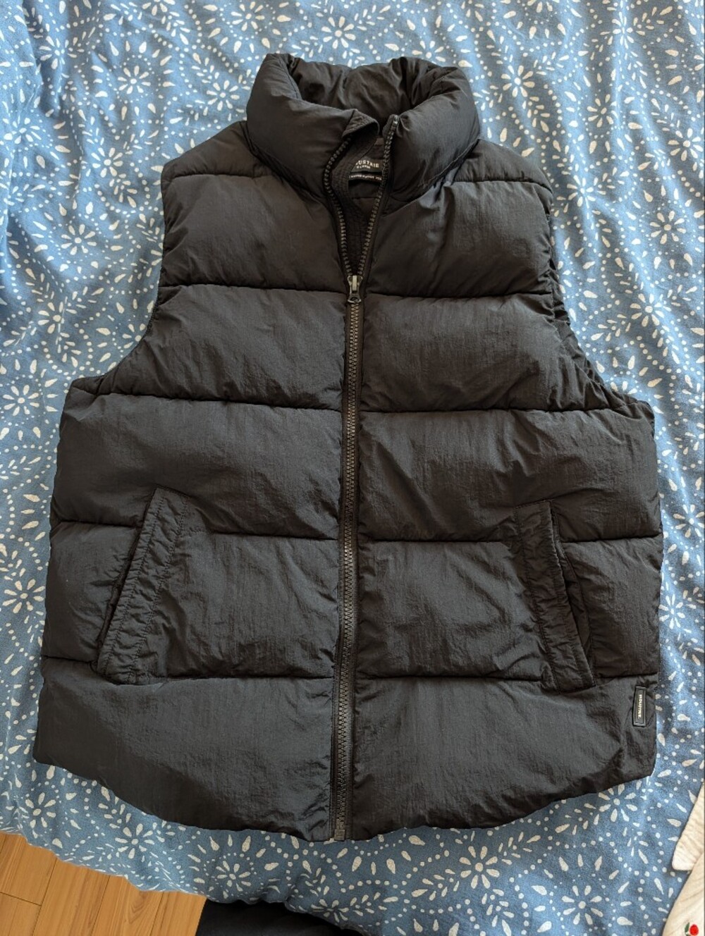 Men's Black Puffer Vest - Industrie Hanam Puffer Vest